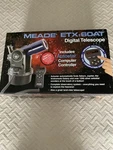 Meade ETX-60 At Refractor Digital Telescope With Autostar Computer Controller Open. Price: $249.99.