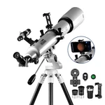 70080 Telescope With High Tripod Mobile Adapter 28-210X For Moon Watching Gift New. Price: $129.90.