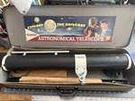 Gilbert 80 Power Astronomical Telescope Case. Vintage Toy Science Kit. Used. Price: $37.00.