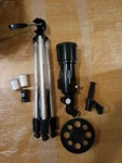Hexeum 50070 Refractor Telescope 70MM 500MM W/ Tripod, Travel Used. Price: $35.00.