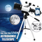 Professional Astronomical Telescope W/ Tripod Adults Kids Gift Lunar Mirror Hd New. Price: $49.09.