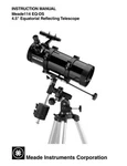 Meade Polaris 114EQ-D 4:5 Equatorial Reflecting Telescope. Used. Price: $185.00.