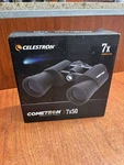 Celestron Cometron Compact 7X50 Binocular With Case, Black, 71198 New. Price: $39.00.