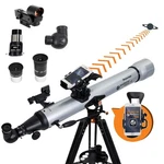 Celestron Starsense Explorer Lt 80AZ Smartphone App-enabled Telescope New. Price: $469.00.