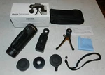 New Mikamax Phone Telescope - 40 60 Zoom Tripod & Adjustable Mount W/case Mm. Price: $19.95.