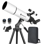 Telescopes Astronomy With Backpack ,80MM Aperture 600MM Refractor New. Price: $60.00.