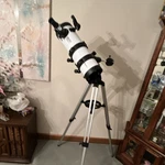 Orion Observer 114MM Reflector Telescope Equatorial Mount Aperture Open. Price: $293.00.