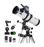 Telescope 130EQ Astronomical Reflector - Manual Equatorial Telescop... New. Price: $343.57.