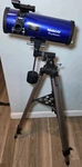 Tasco 500X114MM Galaxsee Reflector Telescope Tripod Used. Price: $42.99.