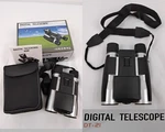 Digital Telescope Binocular DT-21 1080P Video Camera #Z5086 Open. Price: $55.00.