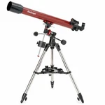 Amscope Refractor Eq Telescope 70MM Aperture, 900MM Focal Length +red Dot Finder Open. Price: $183.99.