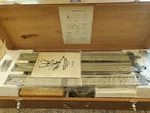 Vintage Sears Equatorial Telescope 6305-A 60MM 450 With Tripod & Case 900 Used. Price: $395.00.