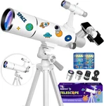 For Adults & Kids 80MM Aperture 500MM Telescopes Astronom New. Price: $126.99.