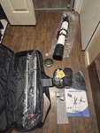 90MM Aperture 800MM Refractor Telescope For Adults With Tripod & Phone Adapter Open. Price: $128.70.