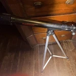 Tasco T6050W Refractor Telescope 60MM Coated Lens Cover & Tripod Used. Price: $35.00.