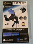 National Geographic SRT70APP 70MM Refractor Telescope With Astronomy Open. Price: $75.00.