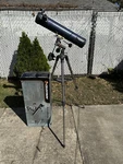 Celestron Astromaster 76EQ Telescope Used. Price: $159.95.
