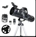 Celestron 114AZ-SR Smartphone Ready Reflector Telescope. Brand New Sealed. Price: $149.99.