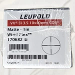 New Leupold VX-3I 3.5-10X40MM Cds Rifle Scope 170682 Wind Plex 1" Tube Matte. Price: $499.99.