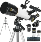 National Geographic Sky View 70MM Refractor Telescope With Panhandle Mount For New. Price: $89.99.
