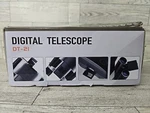 Digital Binocular 12X Zoom Telescope With Camera DT-21 1080P Recorder, 2" Lcd Open. Price: $29.99.