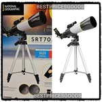 National Geographic SRT70MM Refractor Telescope With Solar Filter - New. Price: $48.96.