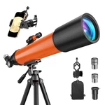 Uscamel Telescope For Adults High Powered: 90MM Astronomical Portable Refract... New. Price: $107.33.