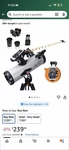 Celestron 114AZ-SR Smartphone Ready Reflector Telescope! New. Price: $195.00.