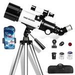Telescope 70MM Aperture 400MM Focal Length Refractor Astronomy White Adults New. Price: $124.99.
