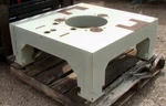 36" X Stout Steel Machine/telescope/optical Base - 14" Height Used. Price: $1250.00.
