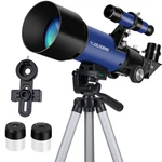 Telescope For Kids Beginners, 70MM Aperture 400MM Astronomical Refracting Tel... New. Price: $72.98.