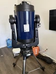 Meade LX200 Emc 10INCH Sct Telescope 254MM Motorized Fork Mount(no Tripod) Used. Price: $1100.00.