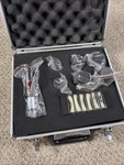 Orion Sirius Plossi Telescope 13 Piece Lens Kit Filters W/ Case Open. Price: $249.77.