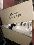 Meade Astronomical Telescope Model 289S Equatorial Refractor + Accessories Parts Used. Price: $75.50.
