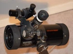 Celestron Tabletop Telescope Model #31034 600MM Focal Length 76MM Diameter Used. Price: $150.00.