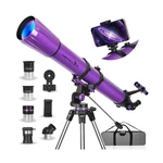 Hetekan Telescope, For Adults High Powered, 90MM Aperture 1000MM As... New. Price: $293.90.