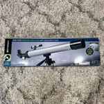 Emerson 50X 100X Refractor Telescope W/ 4FT Adjustable Tripod New Open Box!. Price: $36.98.